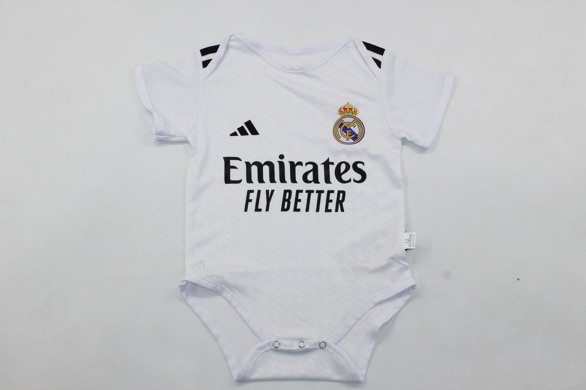 Real Madrid 24/25 Baby Home Soccer Jersey